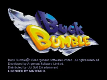 Buck Bumble (Europe) (En,Fr,De,Es,It) screen shot title